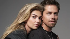 Thumbnail voor 'Vaak was het thuis één grote teringbende': André en Roxeanne Hazes blikken terug op hun jeugd