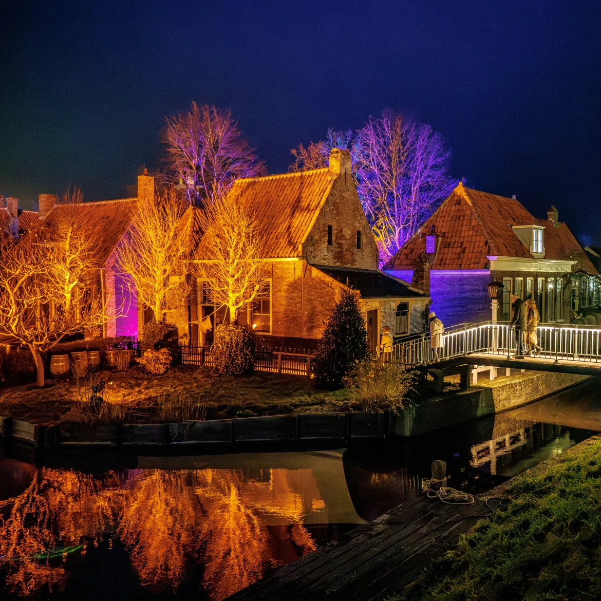 Winterse evenementen met lichtjes van 2025, dit beeld is illustratief
