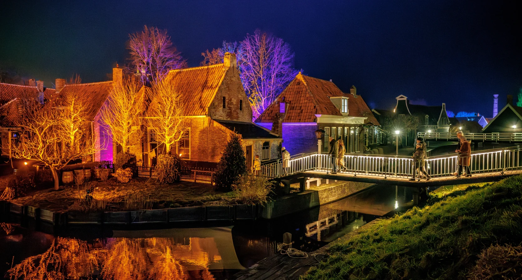 Winterse evenementen met lichtjes van 2025, dit beeld is illustratief