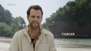 Thumbnail voor Tobias gooit het roer om in 'Expeditie Robinson': 'Jullie zullen me moeten laten gaan'