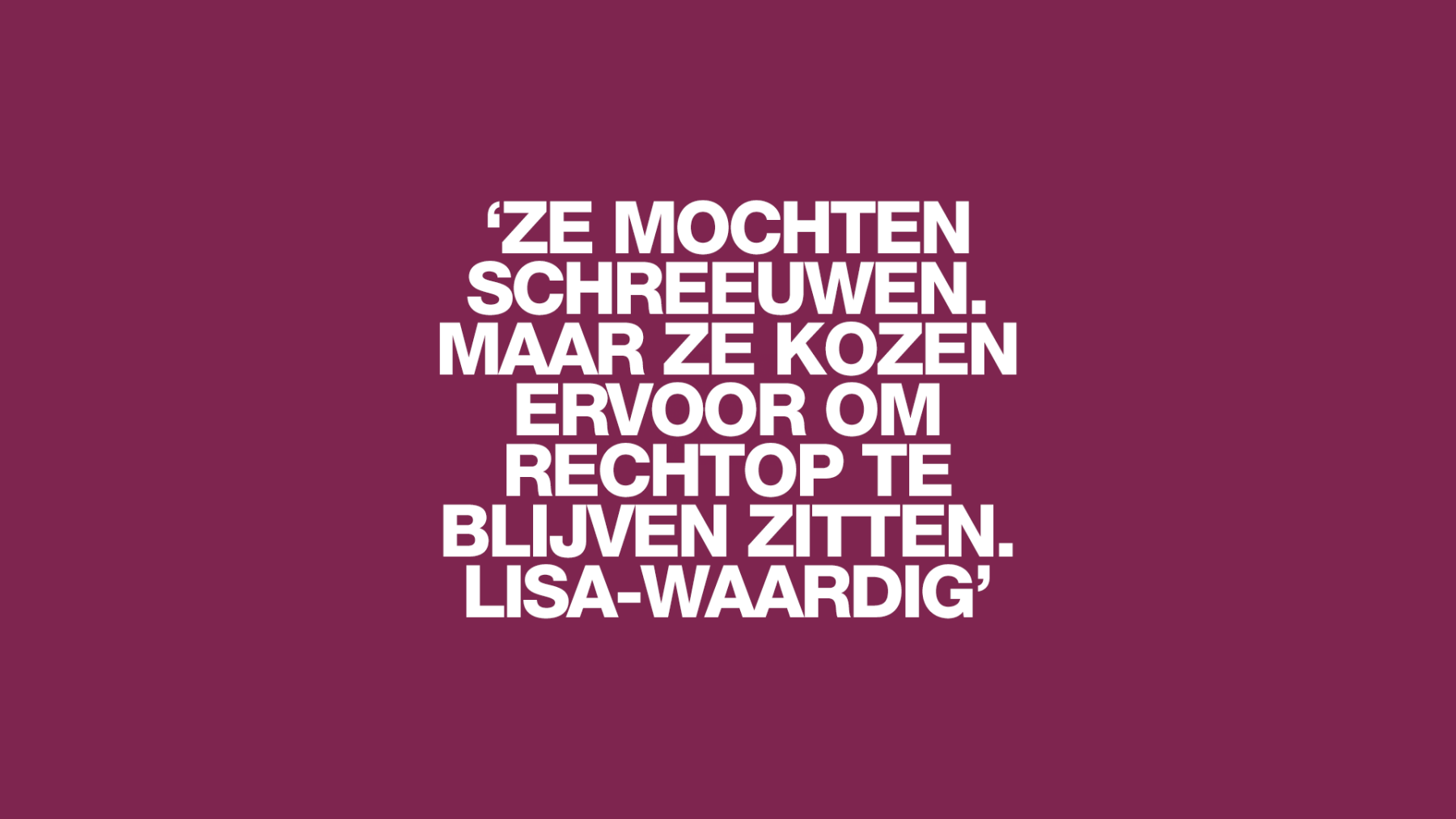 'Op slechts een paar meter zat de man die ervan verdacht wordt hun dochter, hun zus, hun geliefde te hebben gedood'