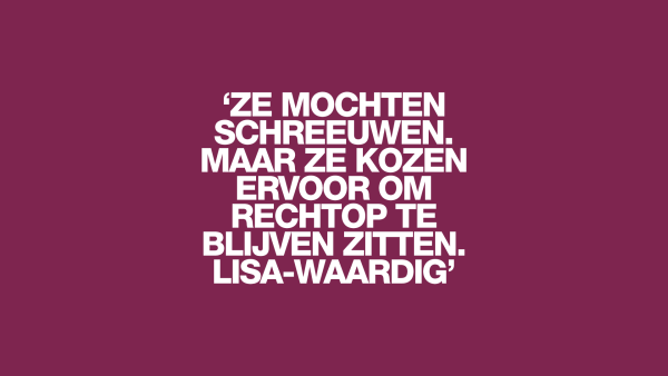 'Op slechts een paar meter zat de man die ervan verdacht wordt hun dochter, hun zus, hun geliefde te hebben gedood'
