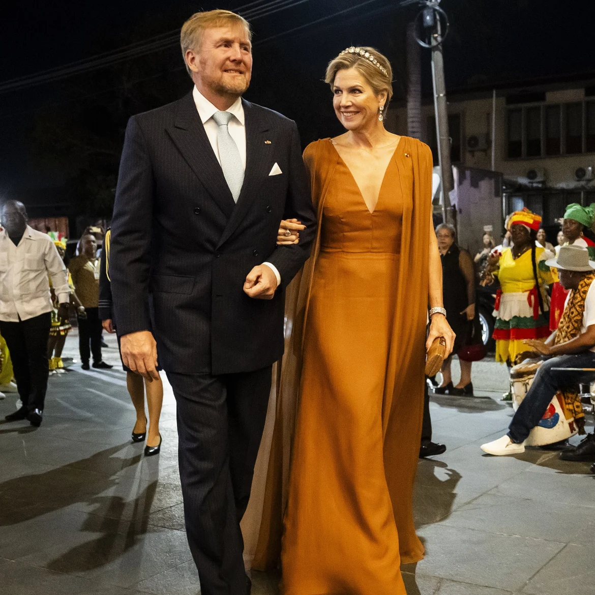 menu staatsbanket Suriname