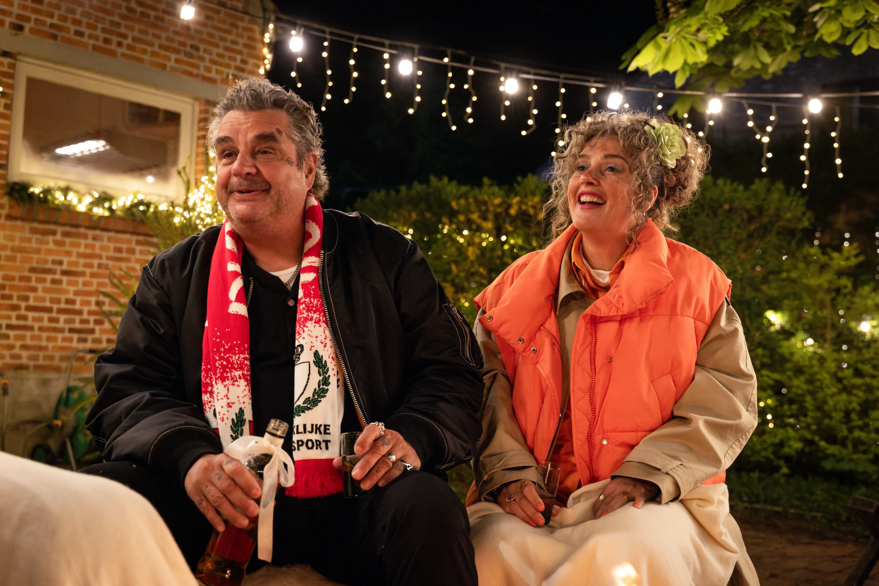 Frank Lammers en Tina de Bruin