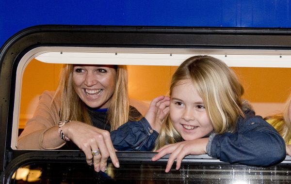 Koninklijke familie met de trein naar Lech