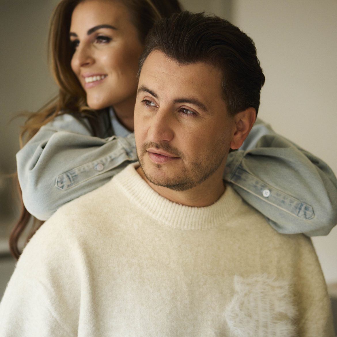 Danny Froger en zijn vriendin Ann Dominique