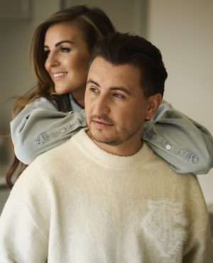 Danny Froger en zijn vriendin Ann Dominique