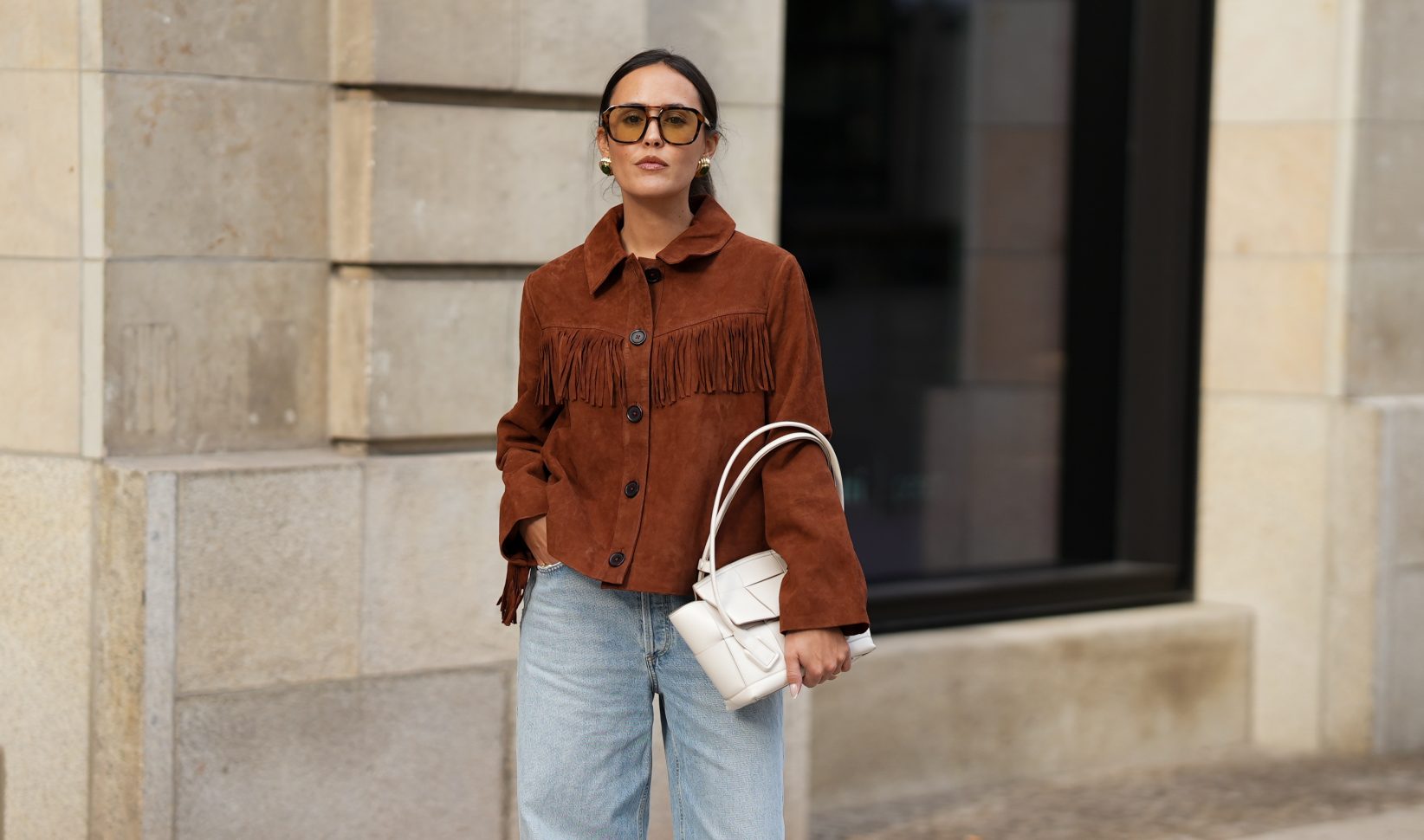 lichte jeans streetstyle