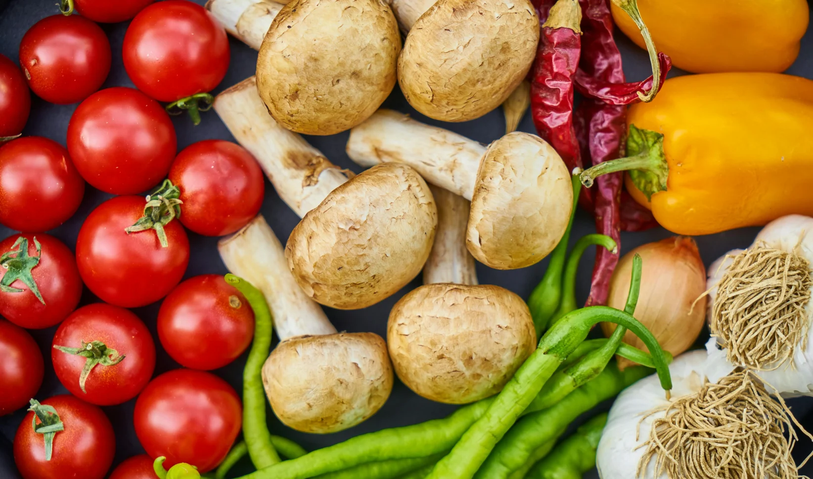 groenten, gekookt, rauw voedzaam gezond