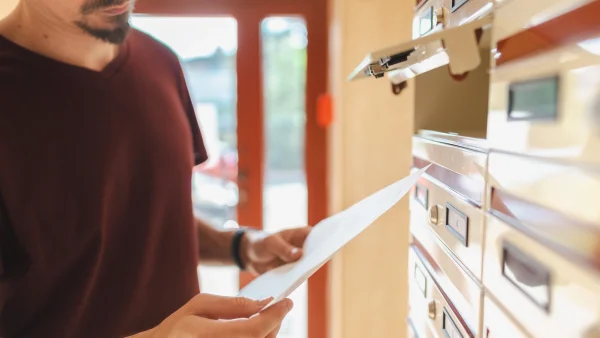 Man leest een brief | bedrogen vrouw