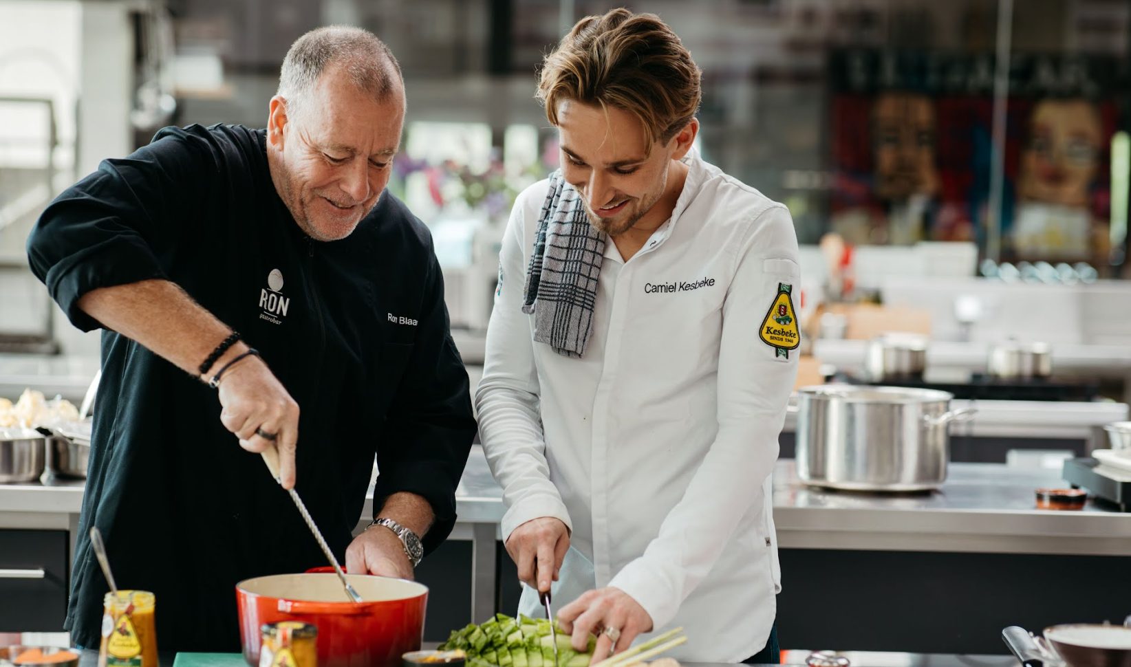stamppotsaus Kesbeke Ron Blaauw, camiel kesbeke, sterrenchef