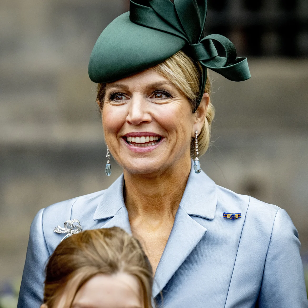 Máxima op de Dam tijdens Fins staatsbezoek