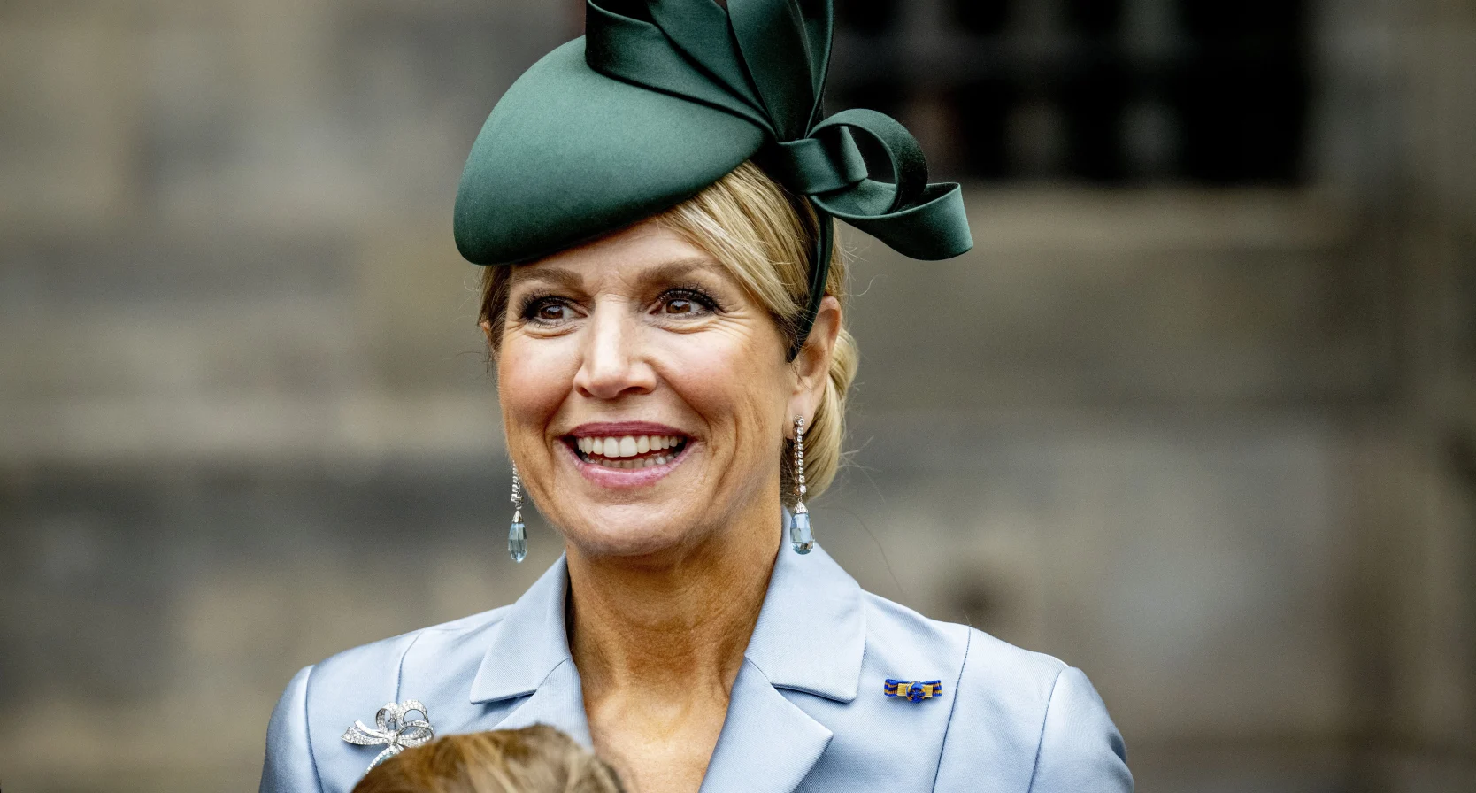 Máxima op de Dam tijdens Fins staatsbezoek