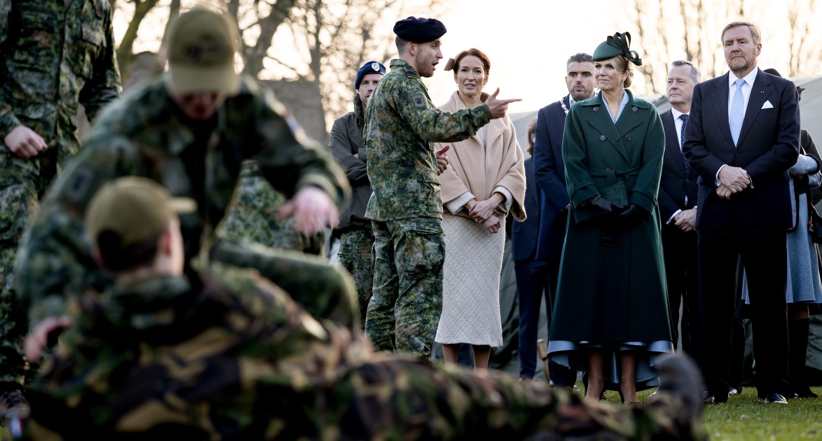 Staatsbezoek Finland, dag 1