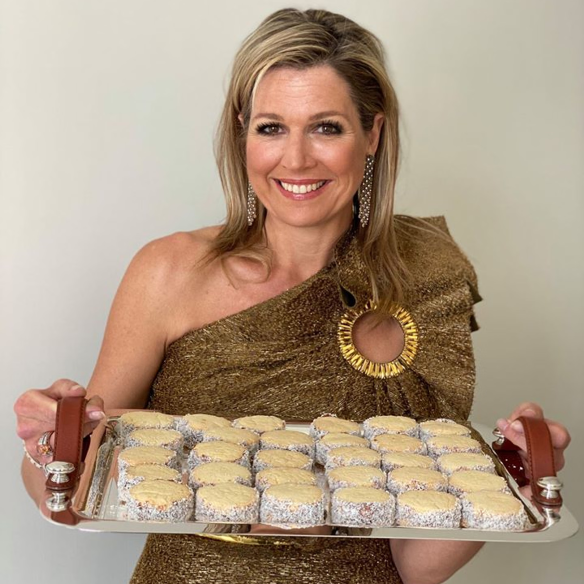 Máxima met alfajores