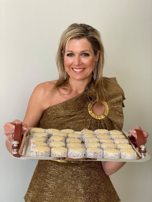 Máxima met alfajores