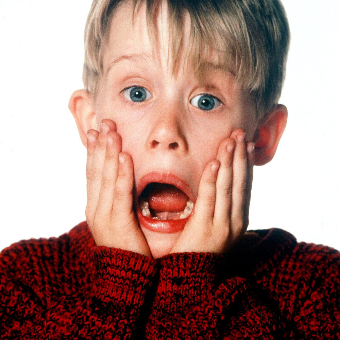 Macaulay Culkin als Kevin in Home Alone