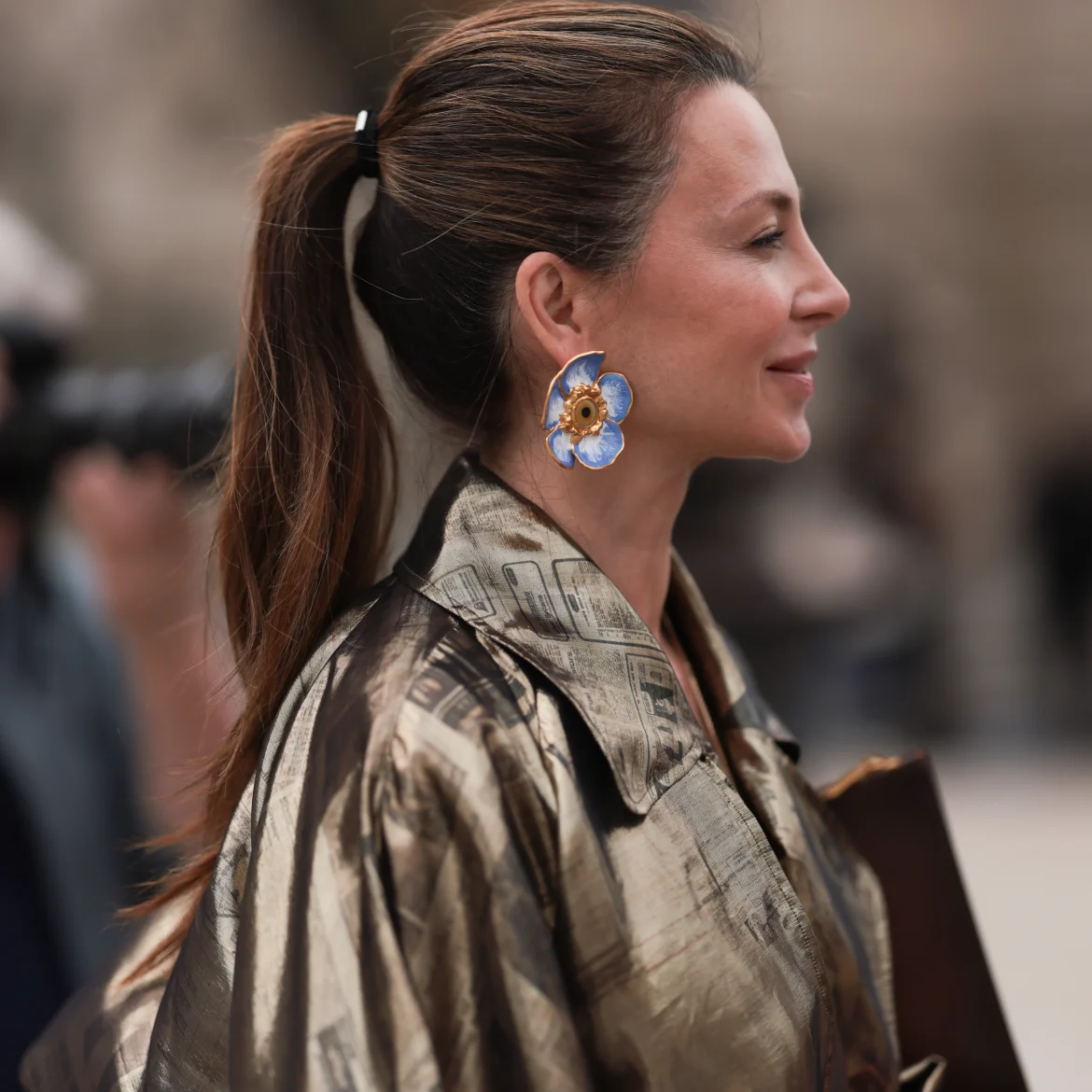 Vrouw met paardenstaart