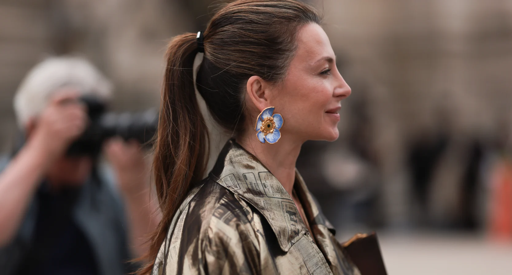 Vrouw met paardenstaart