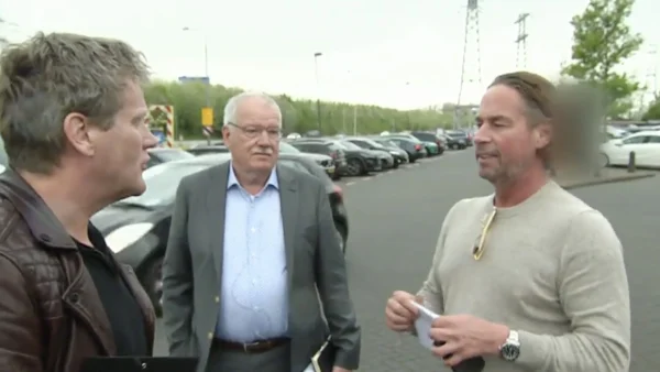 Alberto Stegeman met Pieter en Hans