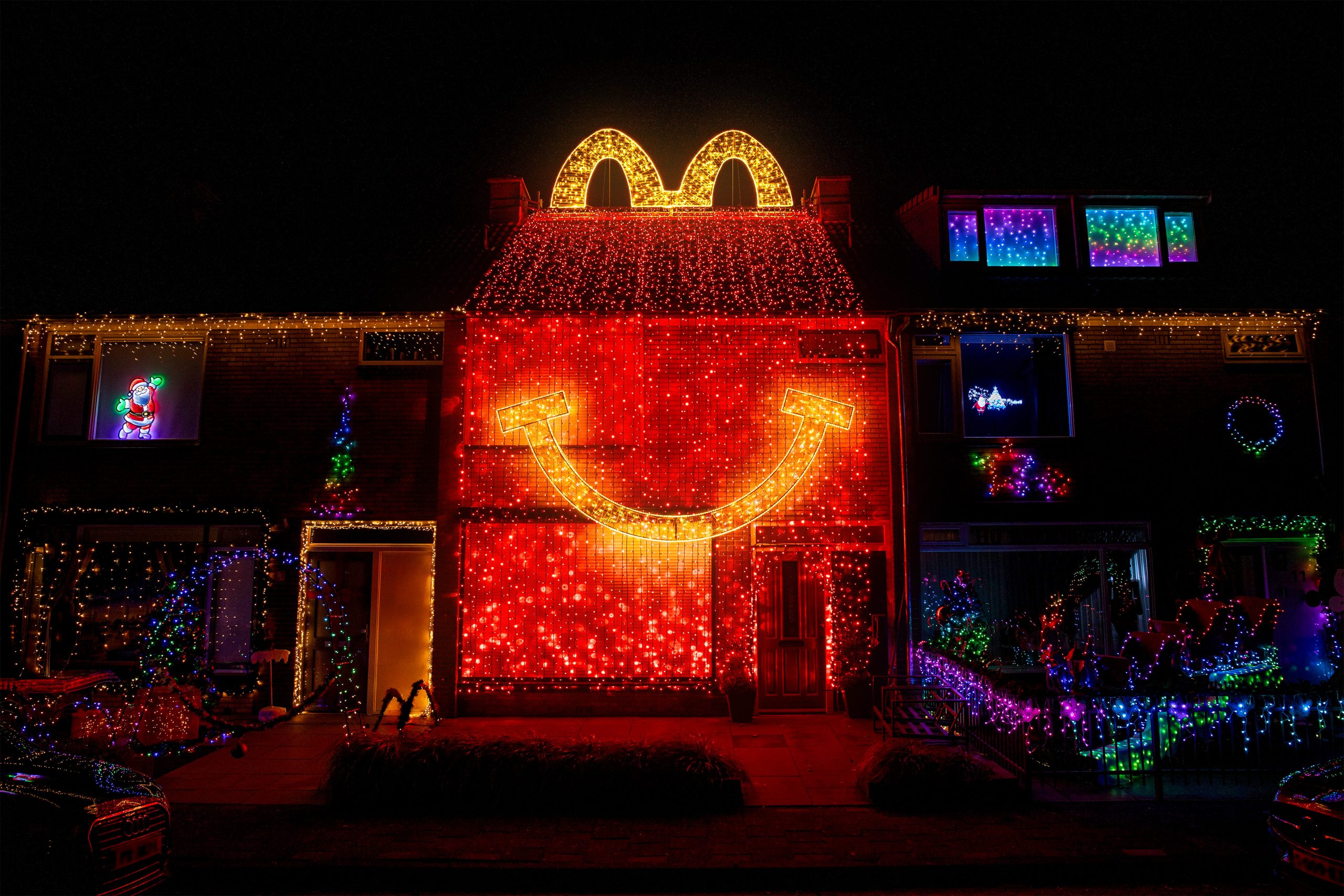 happy meal huis, mc donalds, arkel, kerst