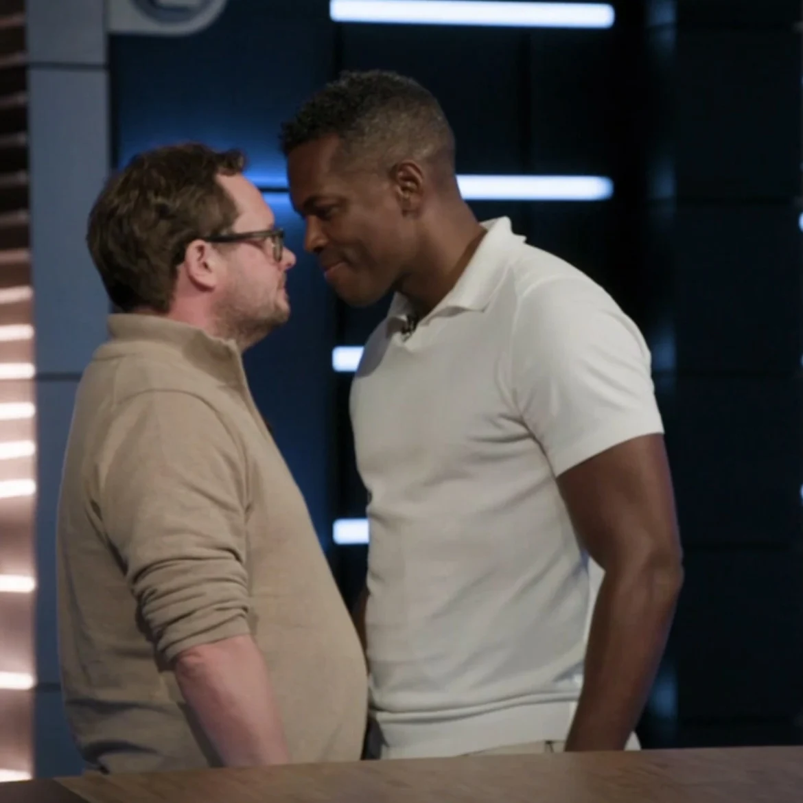 Diederik en Remy staan lijnrecht tegenover elkaar in 'Het Zwaard van Damocles': 'Had willen winnen voor mijn zoon'