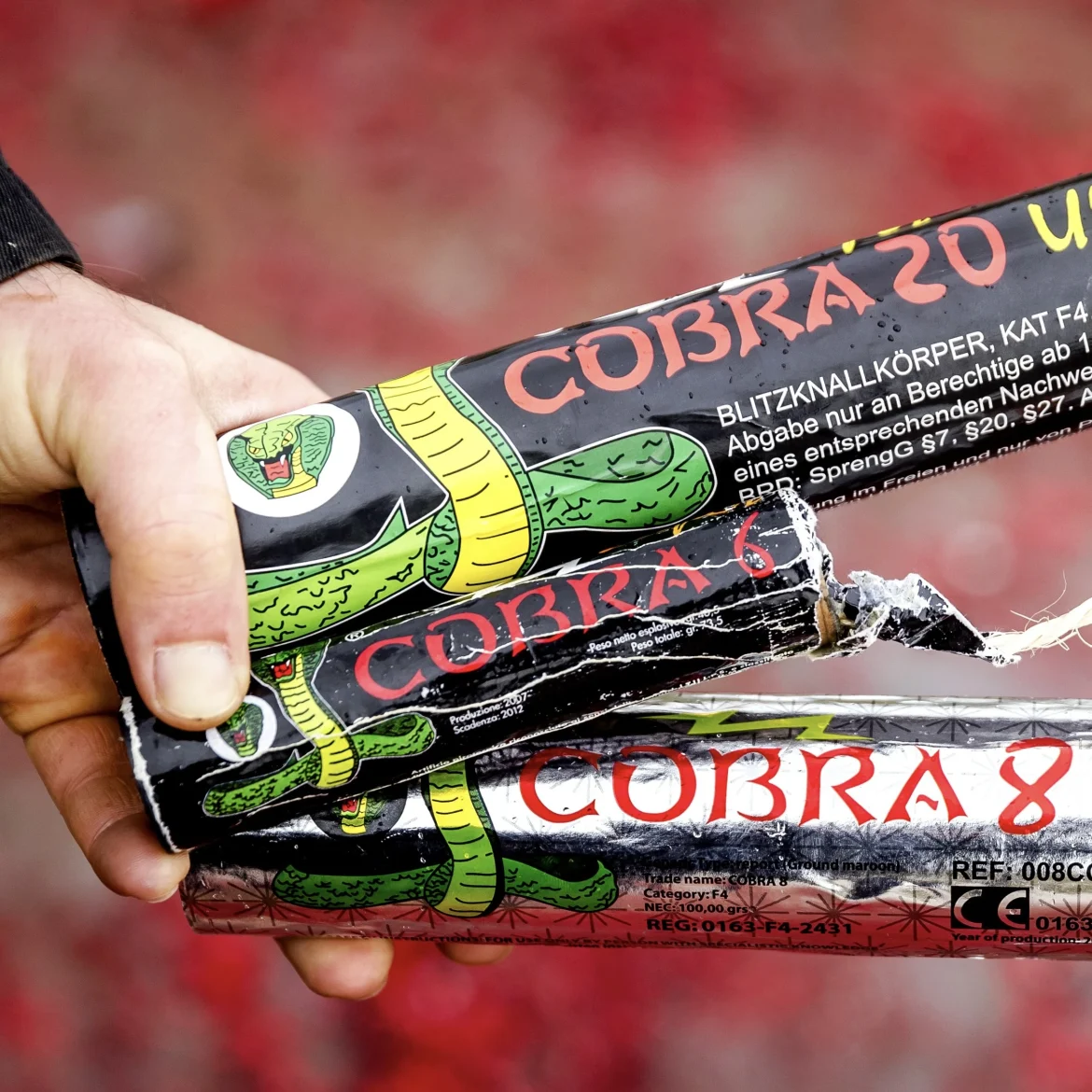 Illegaal vuurwerk Cobras