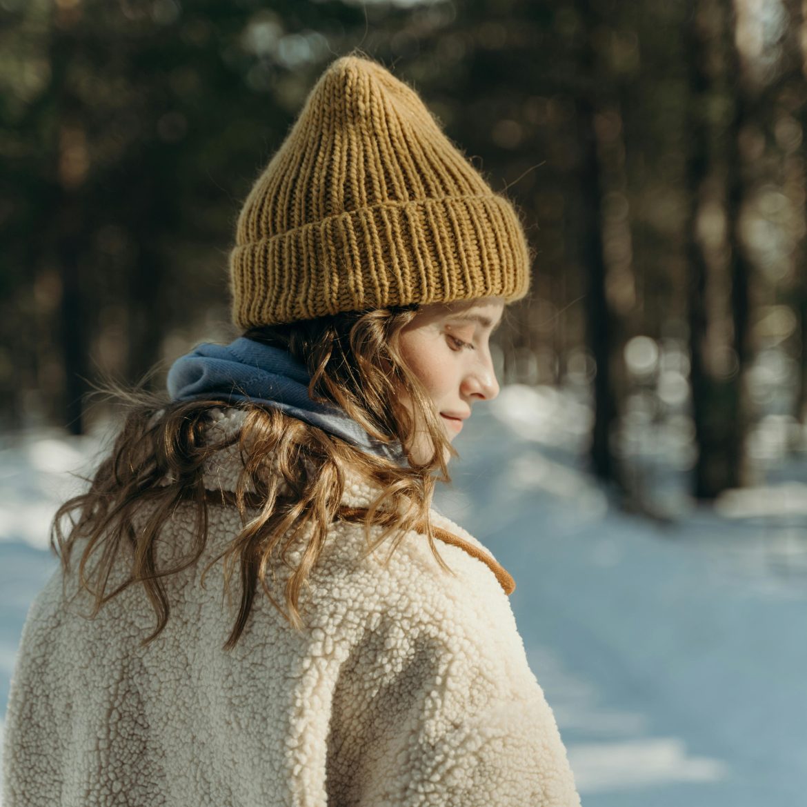 koud en zonnig weer.