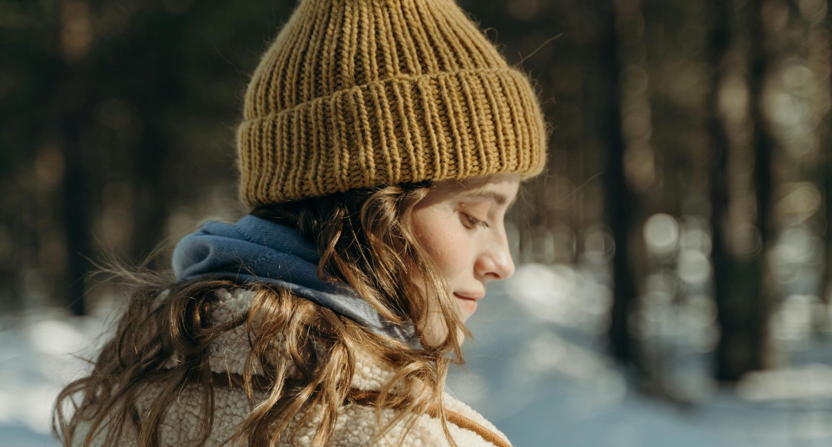 koud en zonnig weer.