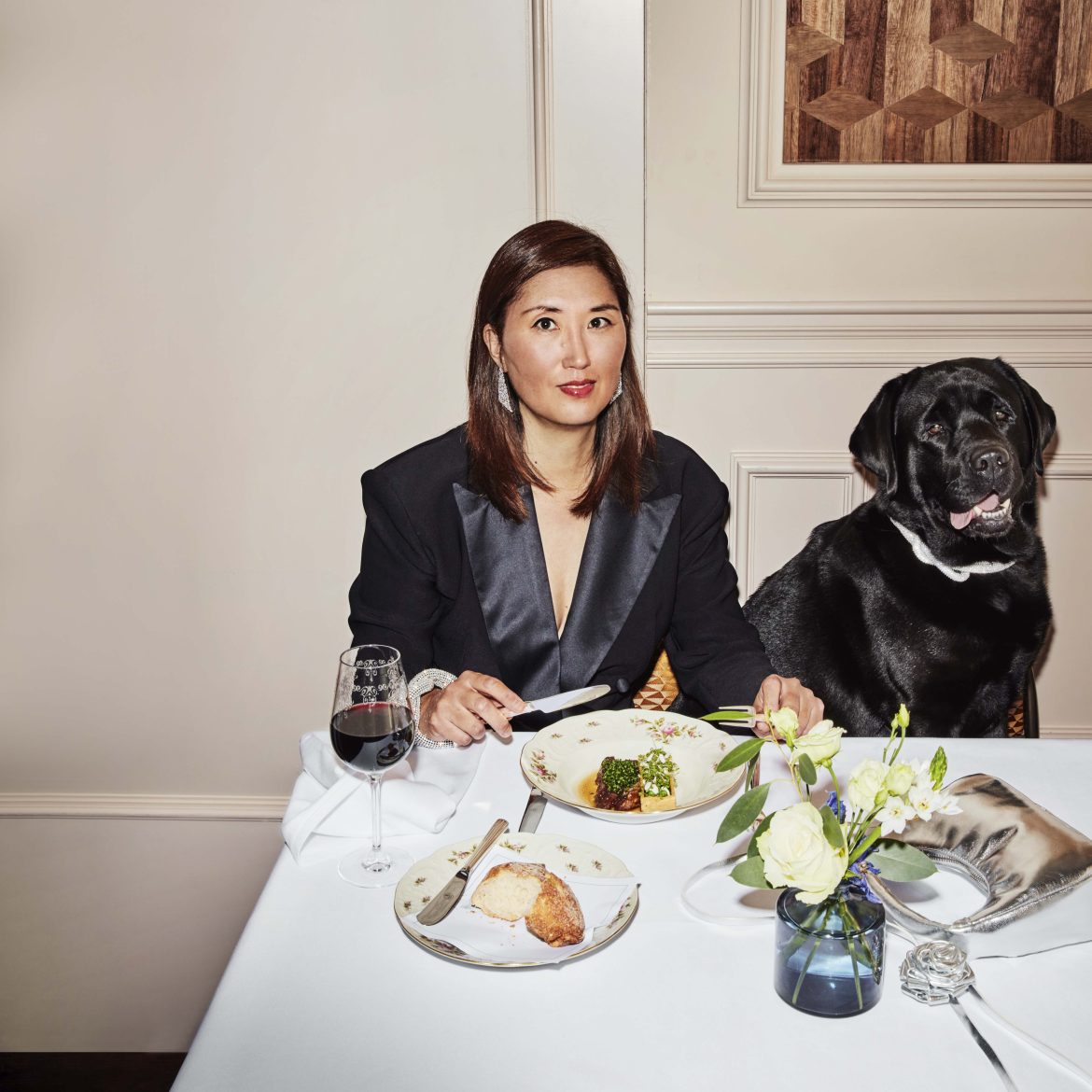 Cynthia en haar huisdier