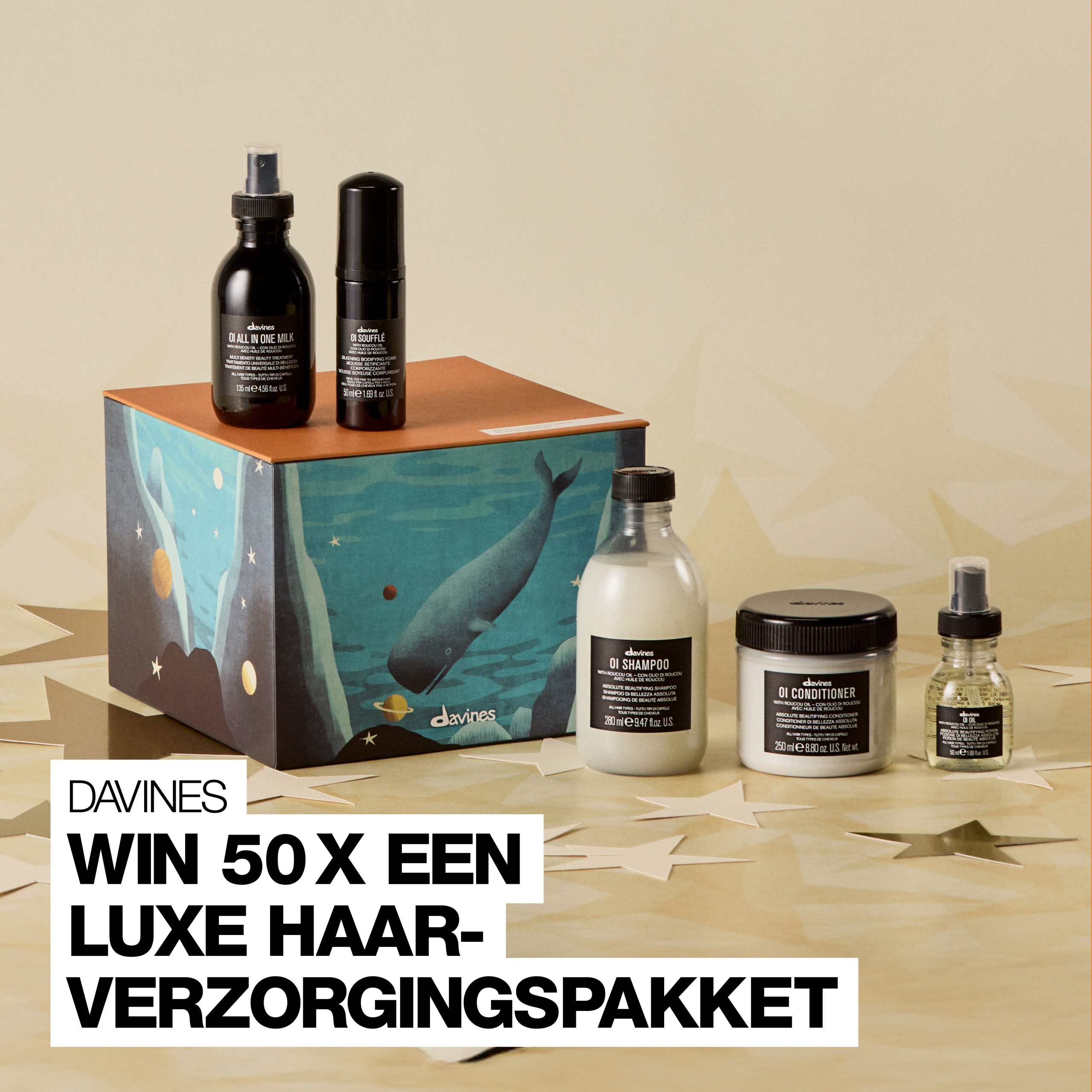 Glanzend haar? Met deze luxe verzorgingsset krijg je het voor elkaar – en jij kunt 'm winnen