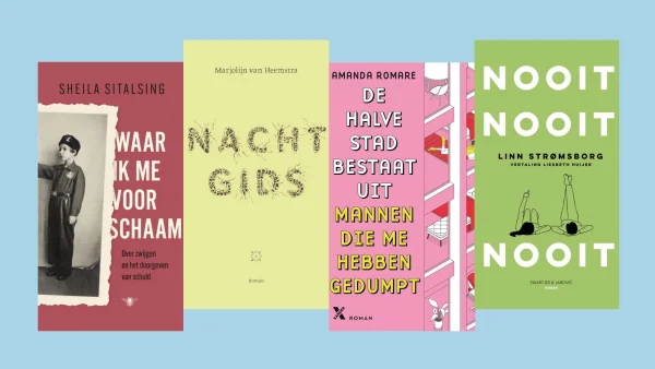 Collage boeken die je niet mag missen in 2025 volgens LINDA.