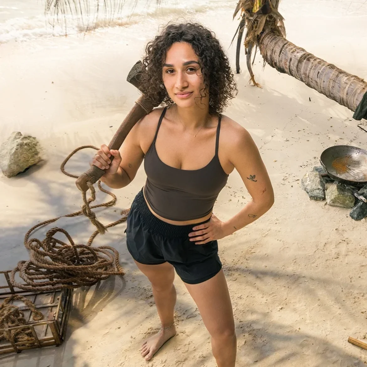 Amijé en Lies Expeditie Robinson