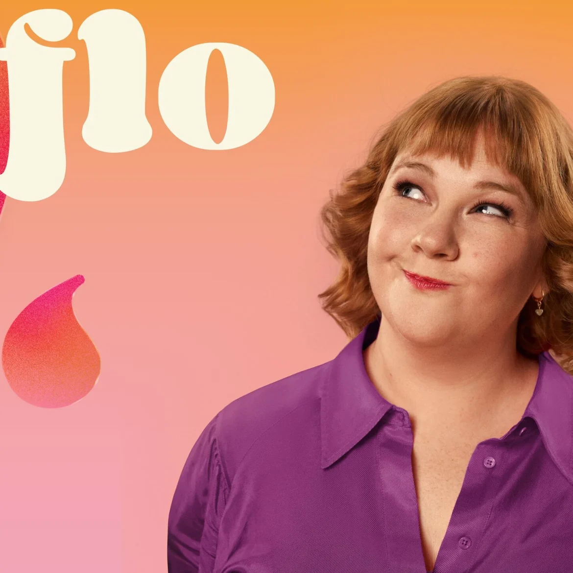Joke Emmers, hoofdrolspeelster in de nieuwe serie Flo