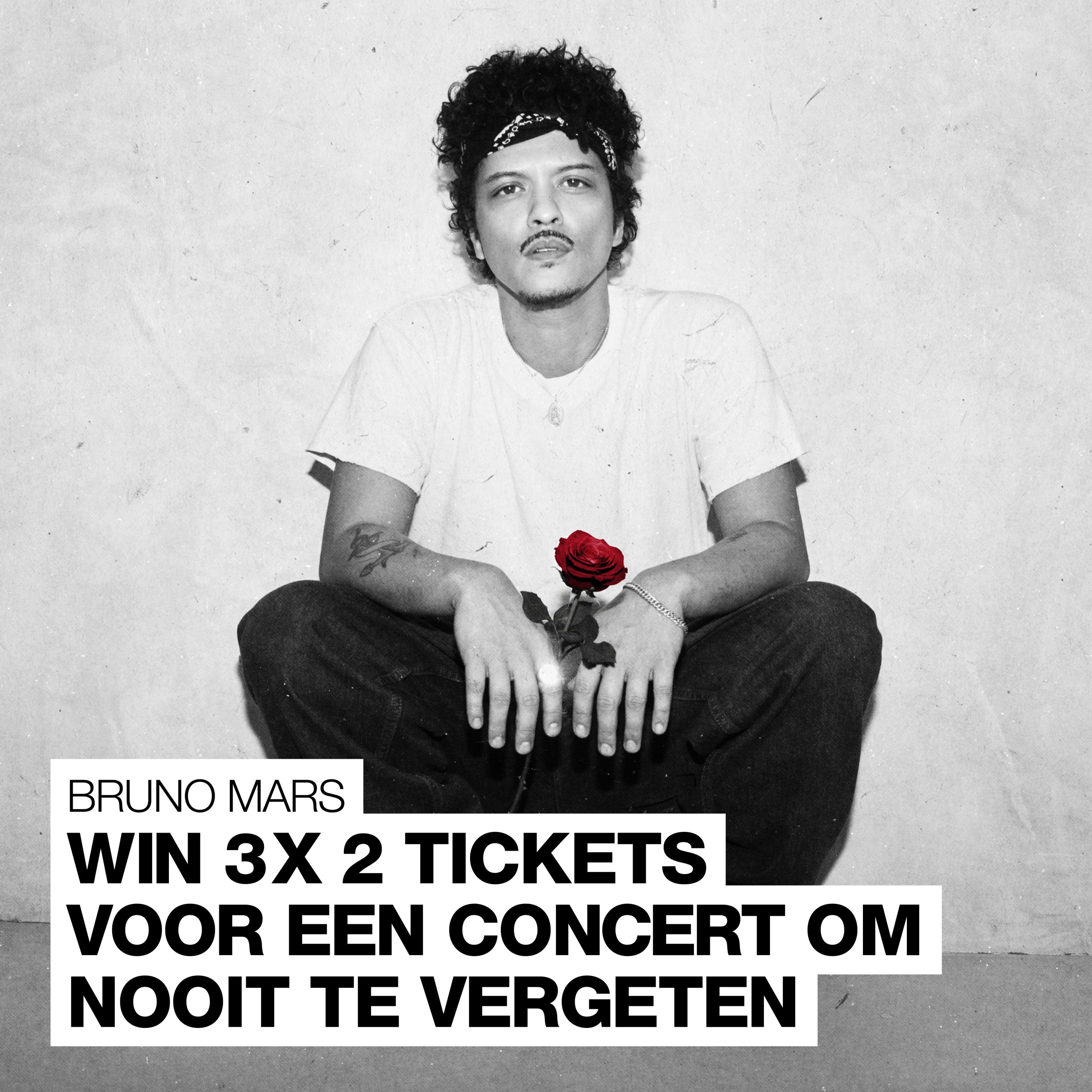 Like it's the last night: Bruno Mars komt ein-de-lijk weer naar Nederland en jij kunt de allereerste tickets winnen