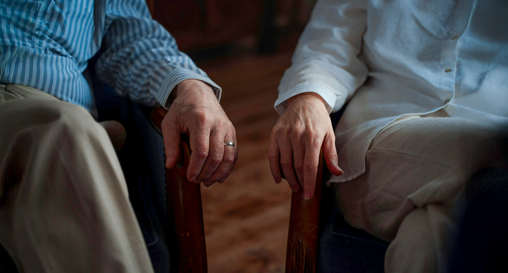 Scheiden op oudere leeftijd.