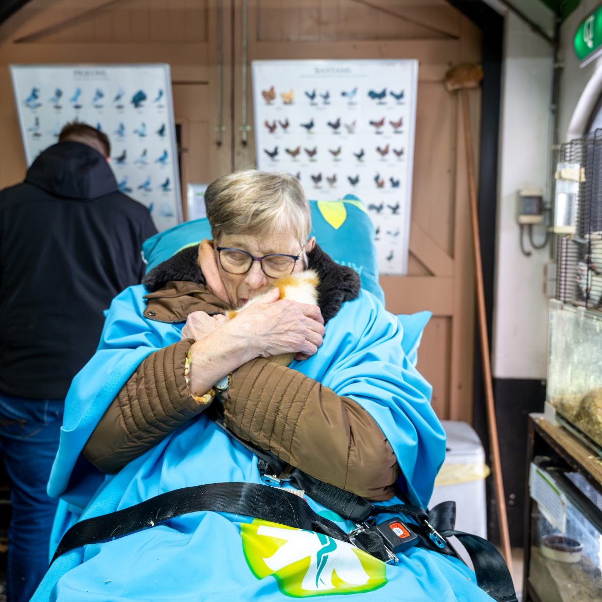 stichting ambulance wens loes dieren vasthouden