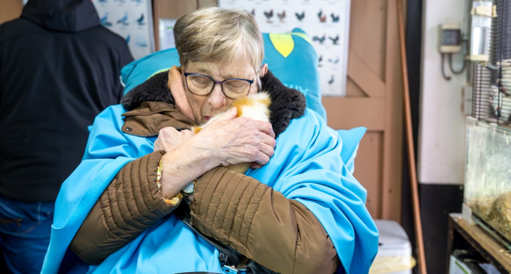 De laatste wens van Loes (85): 'Nog één keer een dier vasthouden'