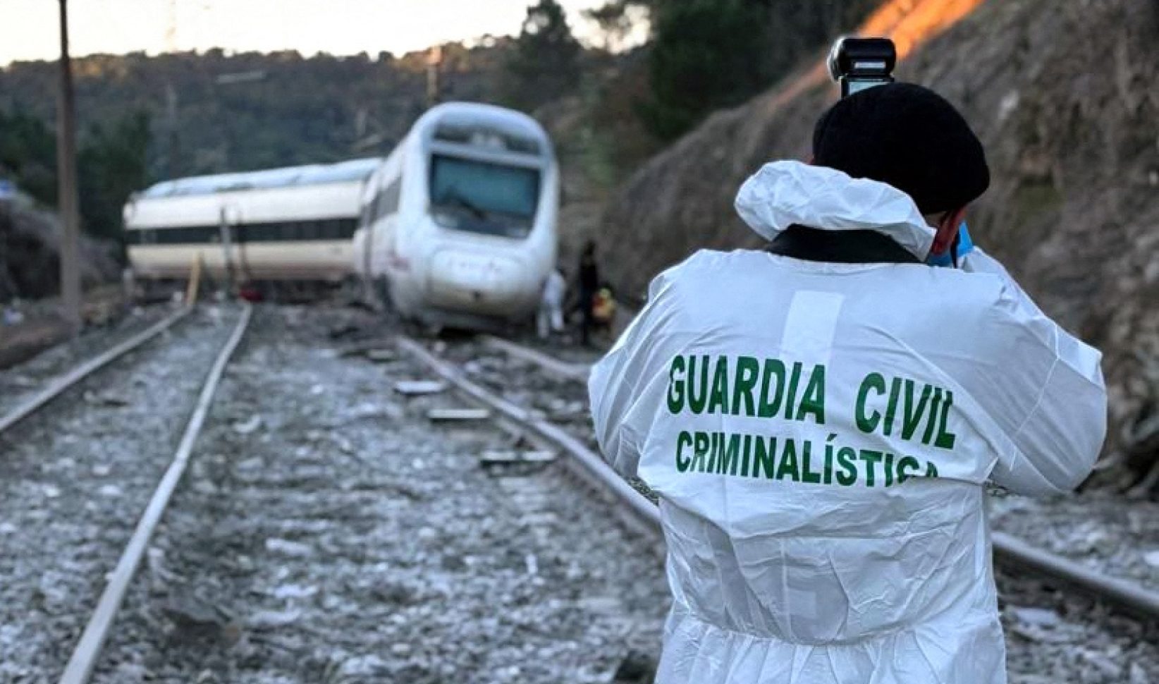 Adamuz treinramp spanje