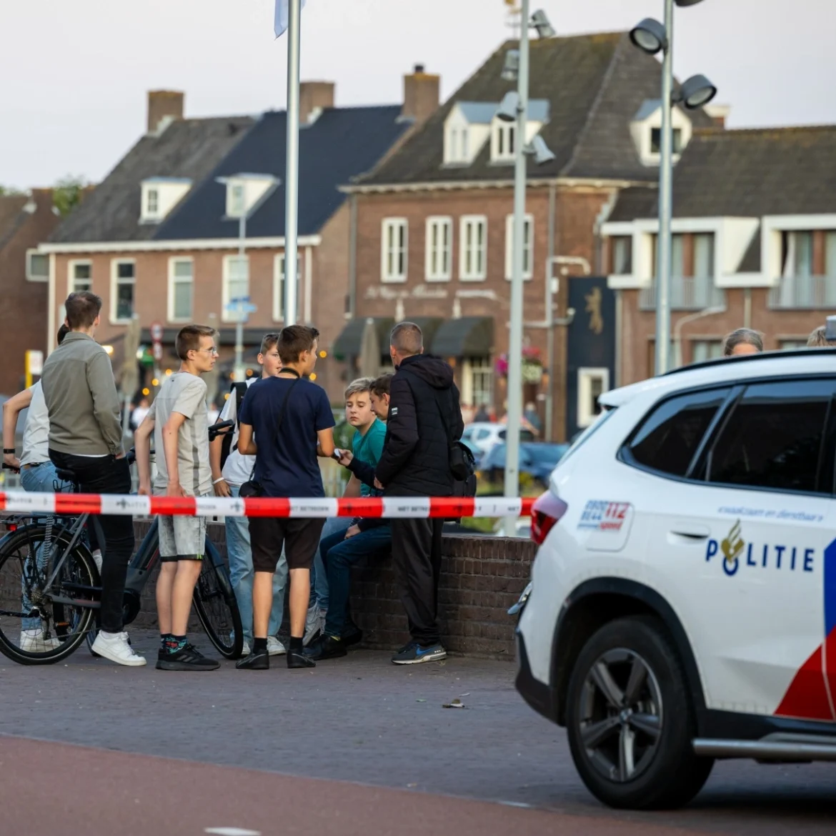 Neersteken schoolmeester