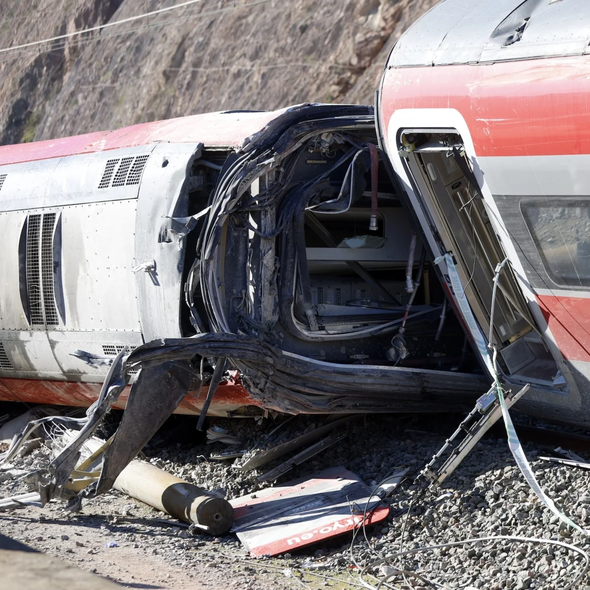 Gat in rails gevonden vlak bij plek treinramp Spanje