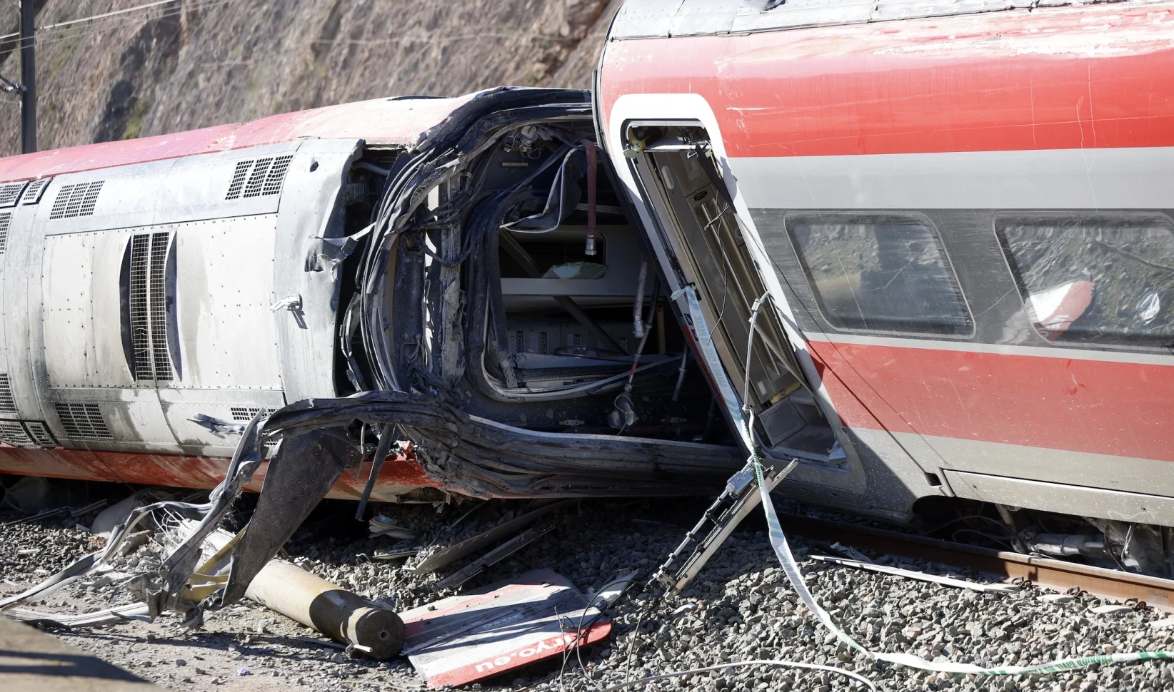 Gat in rails gevonden vlak bij plek treinramp Spanje