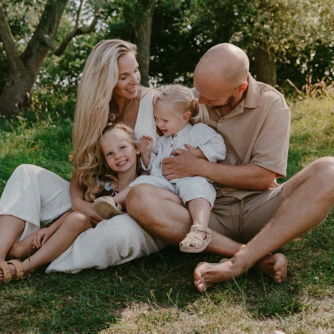 Jorien met haar gezin