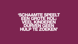 'Er wordt ze gevraagd geweld te plegen. Eerst tegen zichzelf, daarna tegen anderen'
