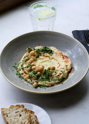 Bord met peulvruchten