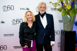 Angela Groothuizen en partner Rob Mooij