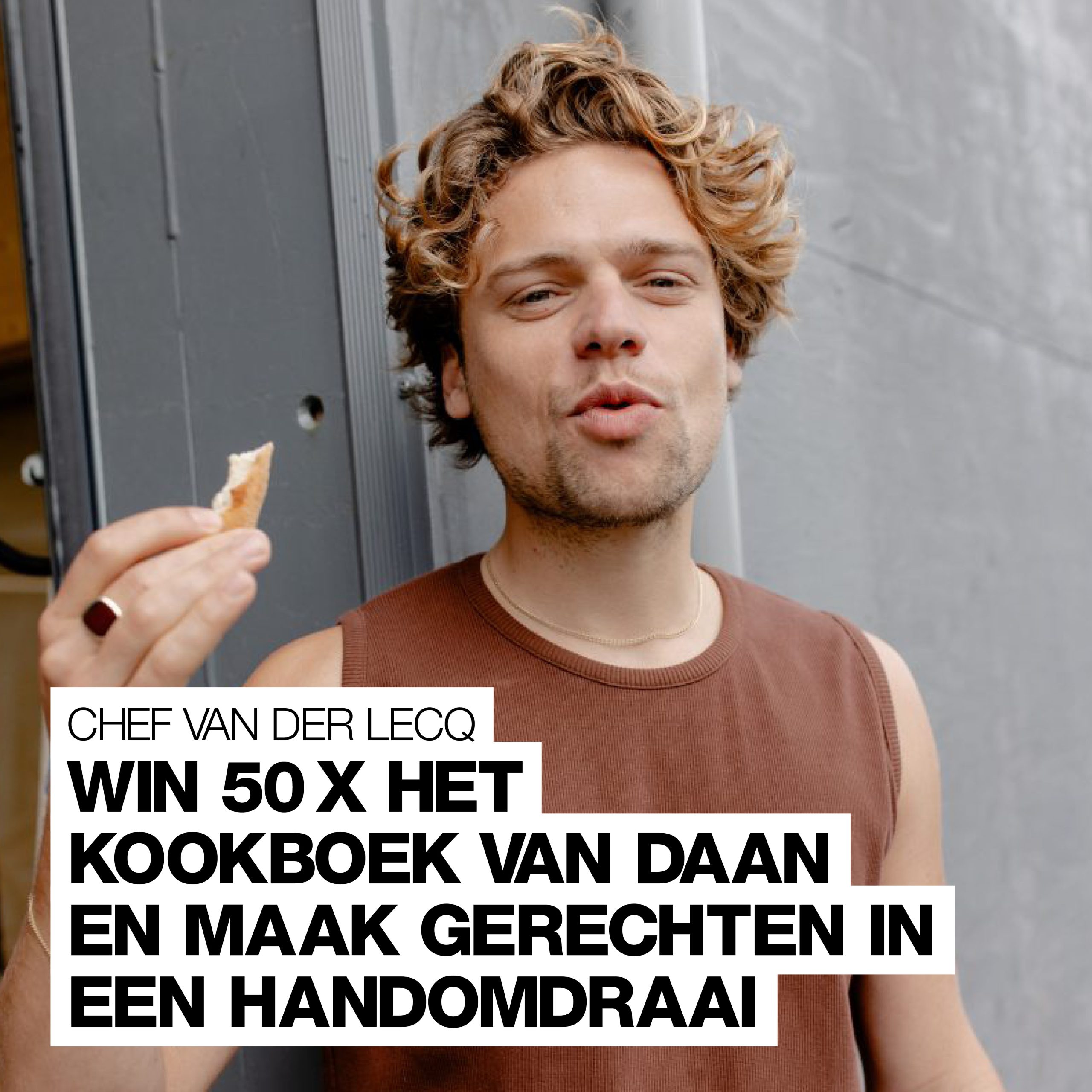 Smullen: maak 50x kans op het boek van deze bekende chef – dat koken écht makkelijk maakt