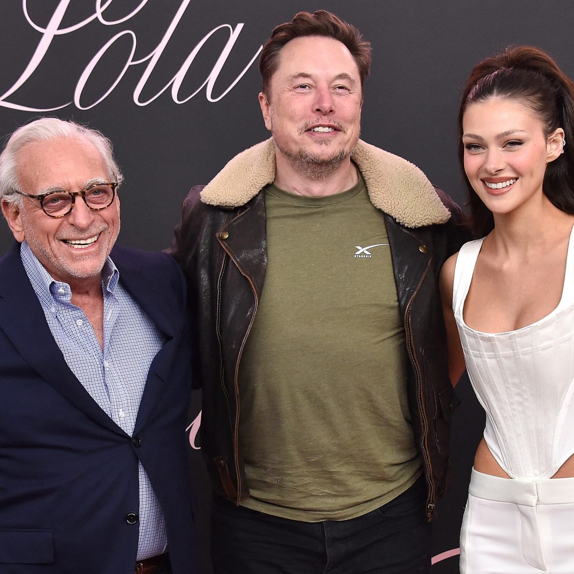 Nicola en Nelson Peltz met Elon Musk