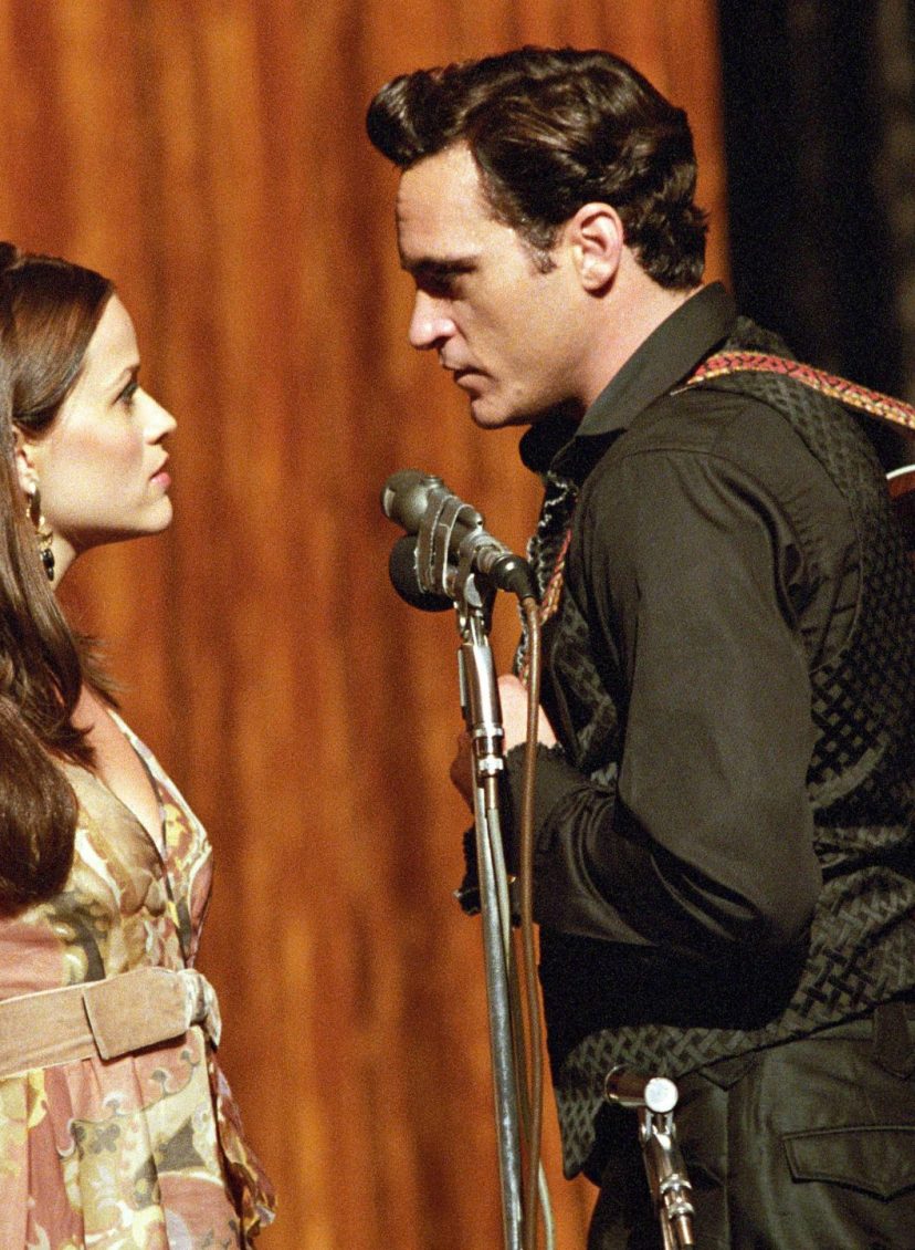 Reese Witherspoon, Joaquin Phoenix in James Mangold film "Walk the Line" - 2005