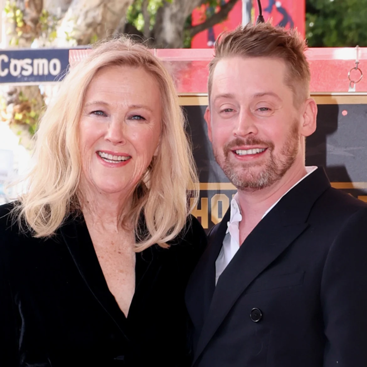 Macaulay Culkin en Catherine O'Hara in 2023